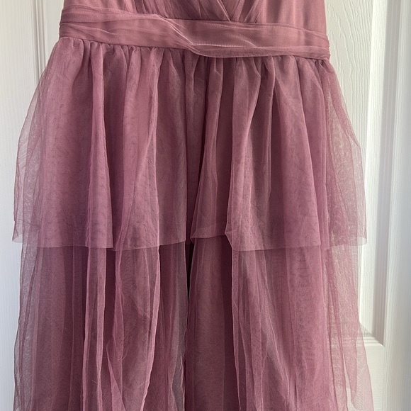 Ever Pretty Elegant Layered Tulle Dress in Mauve Size 12 - Picture 3 of 9